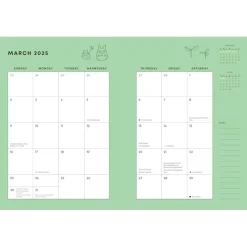Agendas Et Calendriers|Maison Ghibli Agenda 2025 - Mon voisin Totoro
