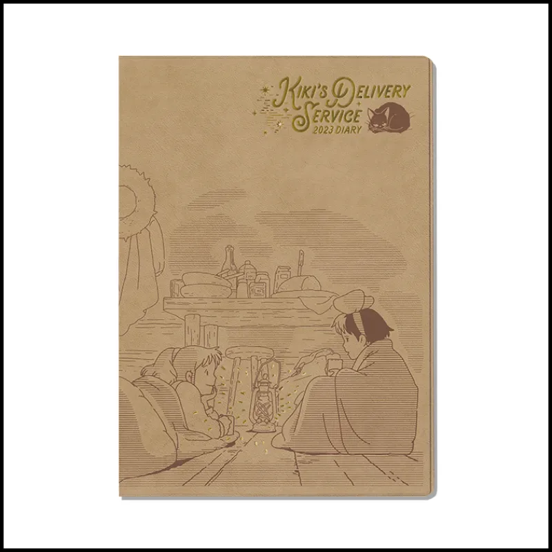 Agendas Et Calendriers|Maison Ghibli Agenda 2023 Au coin du feu - Kiki la petite sorcière
