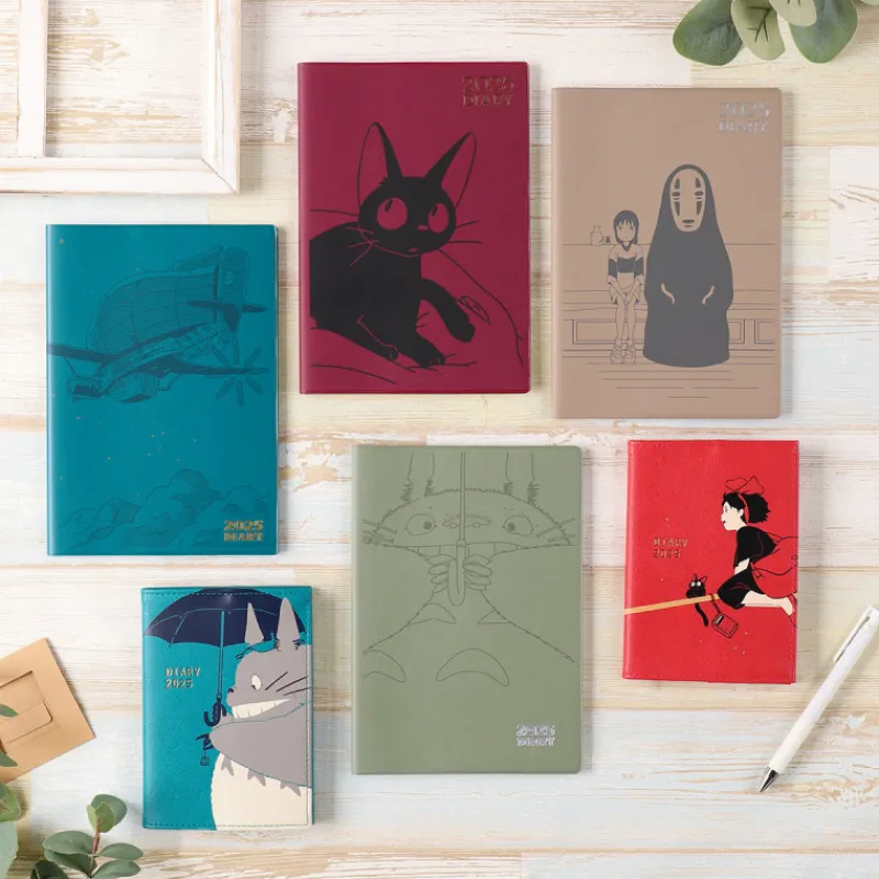 Agendas Et Calendriers|Maison Ghibli Agenda feutrine 2025 Totoro Parapluie - Mon Voisin Totoro