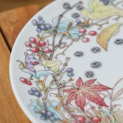 Cuisine Et Table|Maison Ghibli Assiette 23 cm Totoro Baies - Mon Voisin Tororo