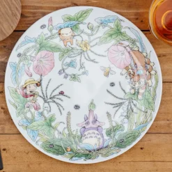 Cuisine Et Table|Maison Ghibli Assiette 23 cm Totoro Liseron - Mon Voisin Tororo