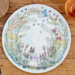 Cuisine Et Table|Maison Ghibli Assiette 23 cm Totoro Pissenlit - Mon Voisin Totoro