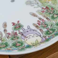 Cuisine Et Table|Maison Ghibli Assiette 23 cm Totoro Pissenlit - Mon Voisin Totoro