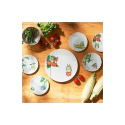 Cuisine Et Table|Maison Ghibli Assiette 27 cm Totoro Tomate - Mon Voisin Totoro