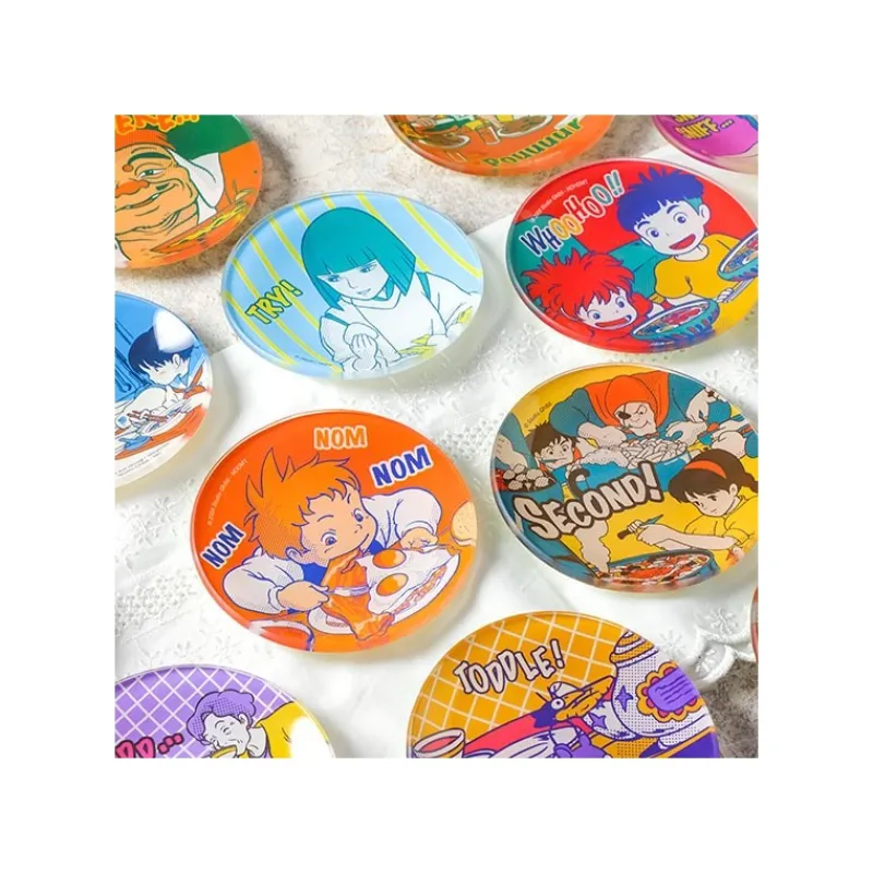 Cuisine Et Table|Maison Ghibli Assiette Yummy Cookie en forme de poisson - Le Royaume des Chats