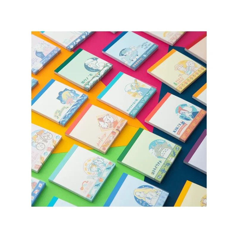 Petit Matériel|Maison Ghibli Assortiment de 24 Mini Blocs memo à collectionner - Studio Ghibli
