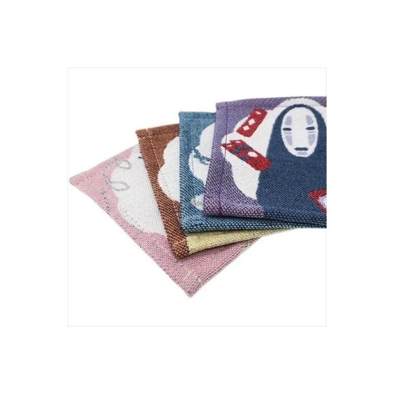 Cuisine Et Table|Maison Ghibli Assortiment de 4 Sous-verre Chihiro Pastel - Le Voyage de Chihiro