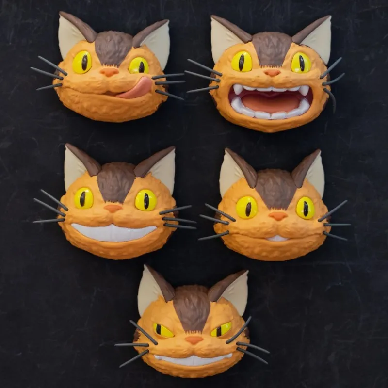 Magnets|Maison Ghibli Asssort. de 6 Magnets Chatbus Frimousses- Mon Voisin Totoro