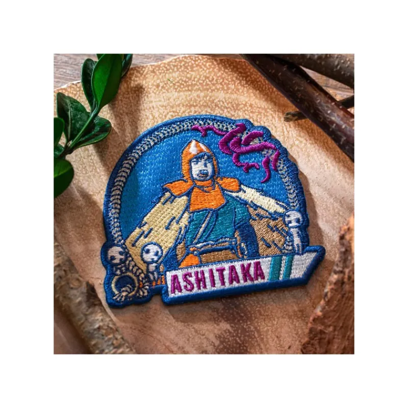 Badges|Maison Ghibli Badge broderie autocollant Ashitaka - Princesse Mononoké