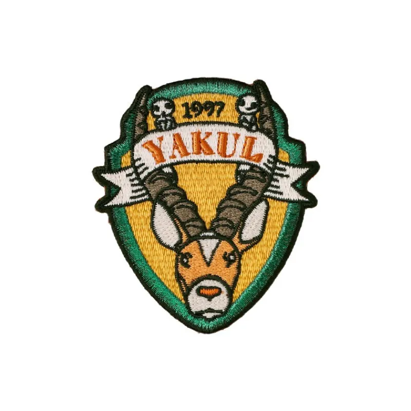Badges|Maison Ghibli Badge broderie autocollant Yakuru - Princesse Mononoké