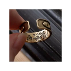 Bijoux|Maison Ghibli Bague Roi des chats - Le Royaume des chats