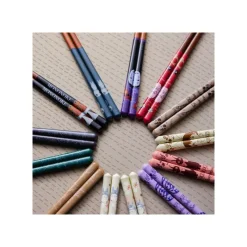 Cuisine Et Table|Maison Ghibli Baguettes laquées 21cm Esquisses  Violet - Kiki la petite sorcière