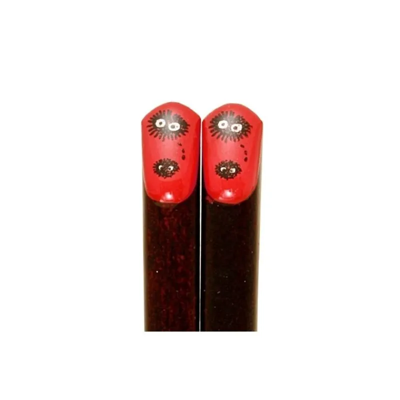 Cuisine Et Table|Maison Ghibli Baguettes Noiraudes Rouges - Mon Voisin Totoro