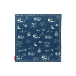Textile|Maison Ghibli Bandana Vivre ensemble bleu - Princesse Mononoké