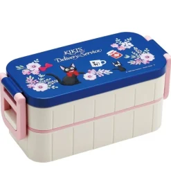 Cuisine Et Table|Maison Ghibli Bento 2 niveaux Jiji Guirlande de fleurs - Kiki la petite sorcière