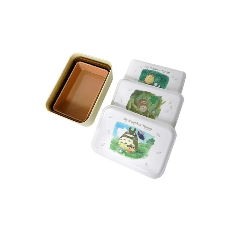 Cuisine Et Table|Maison Ghibli BENTO 3 PARTIES TOTORO AQUARELLE - MON VOISIN TOTORO