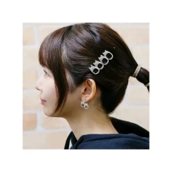 Bijoux|Maison Ghibli Bijou Barette Guirlande Totoro Blanc Metal- Mon Voisin Totoro