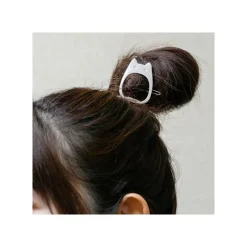 Bijoux|Maison Ghibli Bijou Barette Totoro Blanc Metal- Mon Voisin Totoro