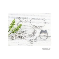 Bijoux|Maison Ghibli Bijou Barette Totoro Blanc Metal- Mon Voisin Totoro