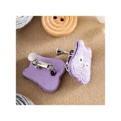 Bijoux|Maison Ghibli Bijou Boucle d’oreilles à Clips Broderie Boh Mouse - Le Voyage De Chi