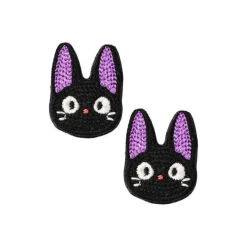 Bijoux|Maison Ghibli Bijou Boucle d’oreilles Broderie Jiji - Kiki la petite sorcière