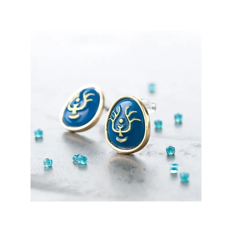 Bijoux|Maison Ghibli Bijou Boucle d’oreilles Cristal Volucite - Le Château dans le ciel