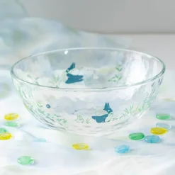 Cuisine Et Table|Maison Ghibli Bol transparent 17cm Chasse aux glands - Mon Voisin Totoro