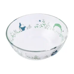 Cuisine Et Table|Maison Ghibli Bol transparent 17cm Chasse aux glands - Mon Voisin Totoro