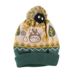 Textile|Maison Ghibli Bonnet à pompon Totoro & Noiraudes - Mon Voisin Totoro