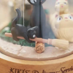 Boites À Musiques|Maison Ghibli Boîte à Musique Marionnette Jiji - Kiki la petite sorcière