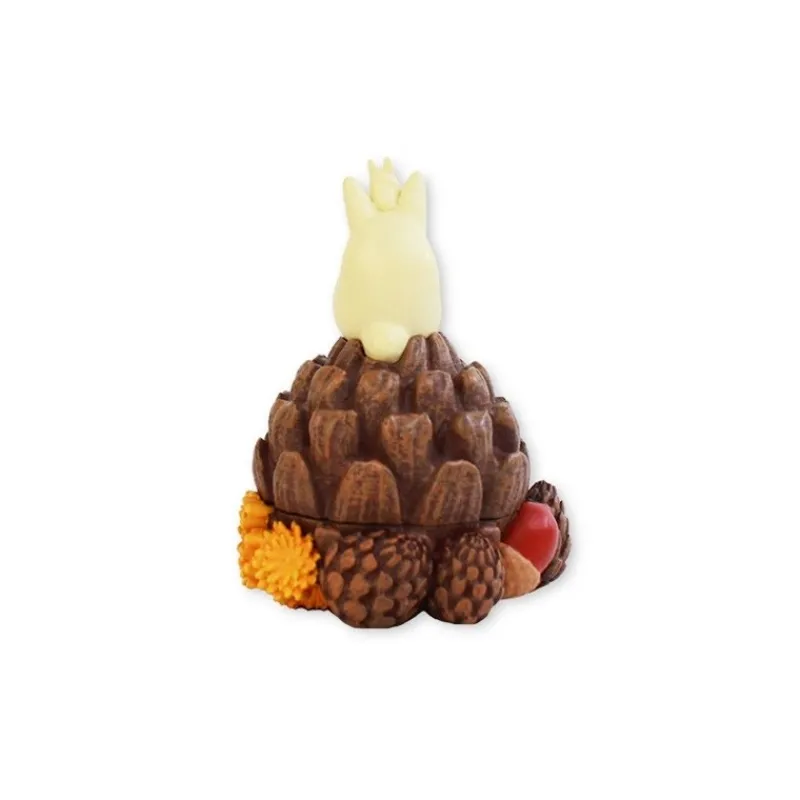 Boites À Bijoux|Maison Ghibli Boîte à Rangement Totoro Blanc Pomme de Pin - Mon Voisin Totoro