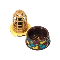 Boites À Bijoux|Maison Ghibli Boîte à secrets Jiji dans un panier - Kiki la petite sorcière