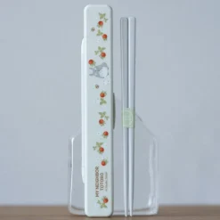 Cuisine Et Table|Maison Ghibli Boîte de Baguettes 18 cm Collection Framboise - Mon Voisin Totoro