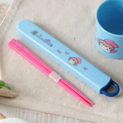Cuisine Et Table|Maison Ghibli Boîte de Baguettes 16,5cm Ponyo dans la mer - Ponyo sur la falaise