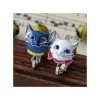 Bijoux|Maison Ghibli Boucles d’oreilles à clips Yuki & Lune - Le Royaume des chats