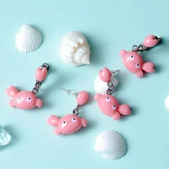 Bijoux|Maison Ghibli Boucles d’oreilles Mei crabe - Mon Voisin Totoro