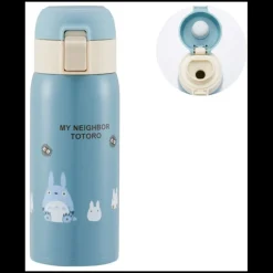 Cuisine Et Table|Maison Ghibli Bouteille Thermos 350ml Bleu mat - Mon Voisin Totoro