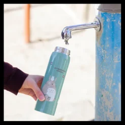 Cuisine Et Table|Maison Ghibli Bouteille Thermos 480ml Vert pâle mat - Mon Voisin Totoro