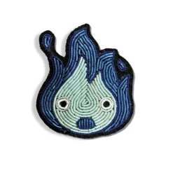 Pins|Maison Ghibli Broche Cannetille Calcifer bleu - Le Château Ambulant