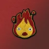 Pins|Maison Ghibli Broche Cannetille Calcifer jaune - Le Château Ambulant