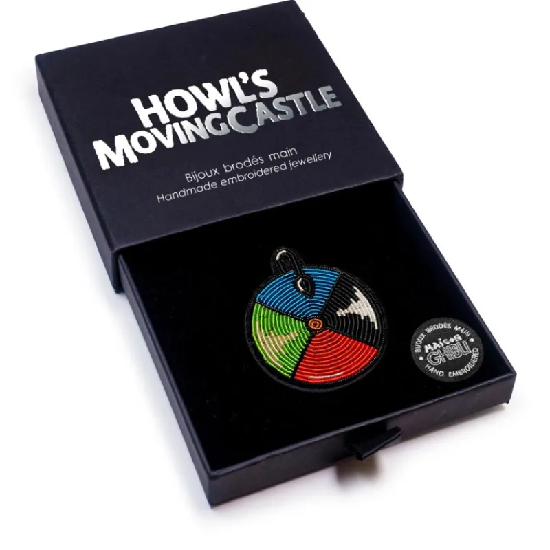 Pins|Maison Ghibli Broche Cannetille Disque magique - Le Château Ambulant