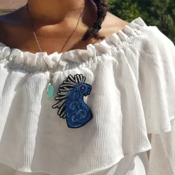 Pins|Maison Ghibli Broche cannetille Esprit de la forêt - Princesse Mononoké