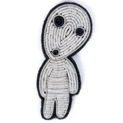 Pins|Maison Ghibli Broche cannetille Kodama debout - Princesse Mononoké