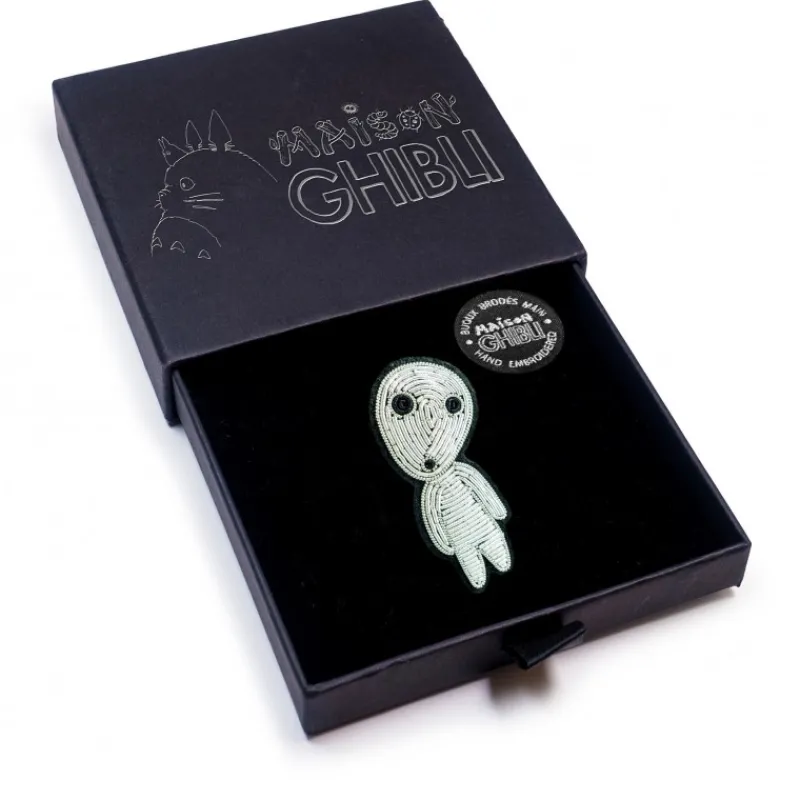 Pins|Maison Ghibli Broche cannetille Kodama debout - Princesse Mononoké