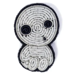 Pins|Maison Ghibli Broche cannetille Kodama assis - Princesse Mononoké