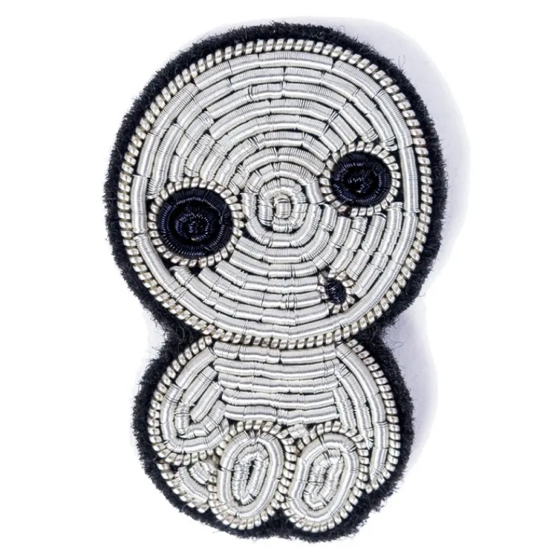 Pins|Maison Ghibli Broche cannetille Kodama assis - Princesse Mononoké