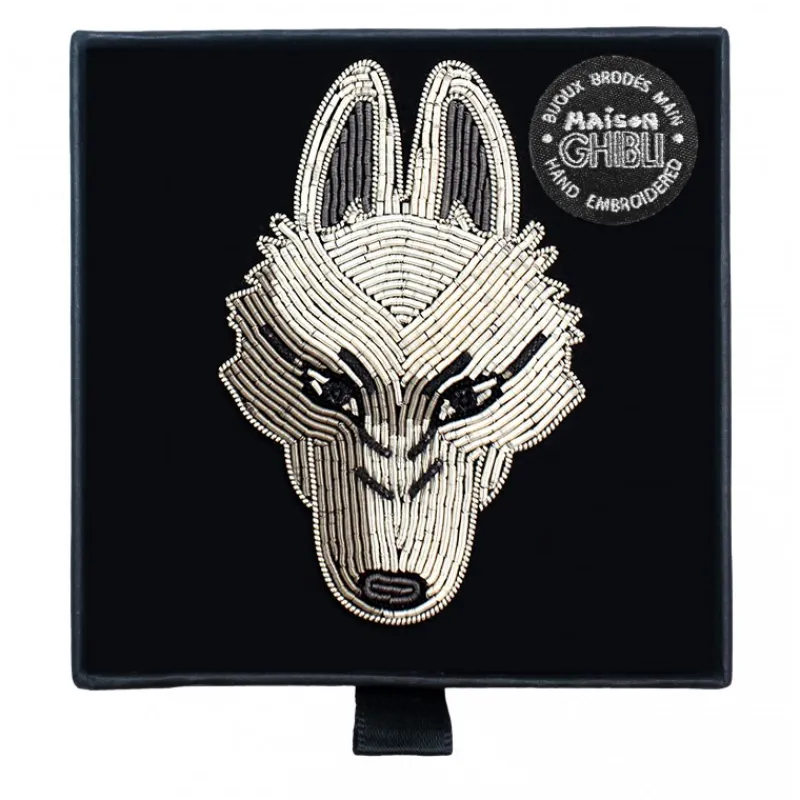 Pins|Maison Ghibli Broche cannetille Moro - Princesse Mononoké