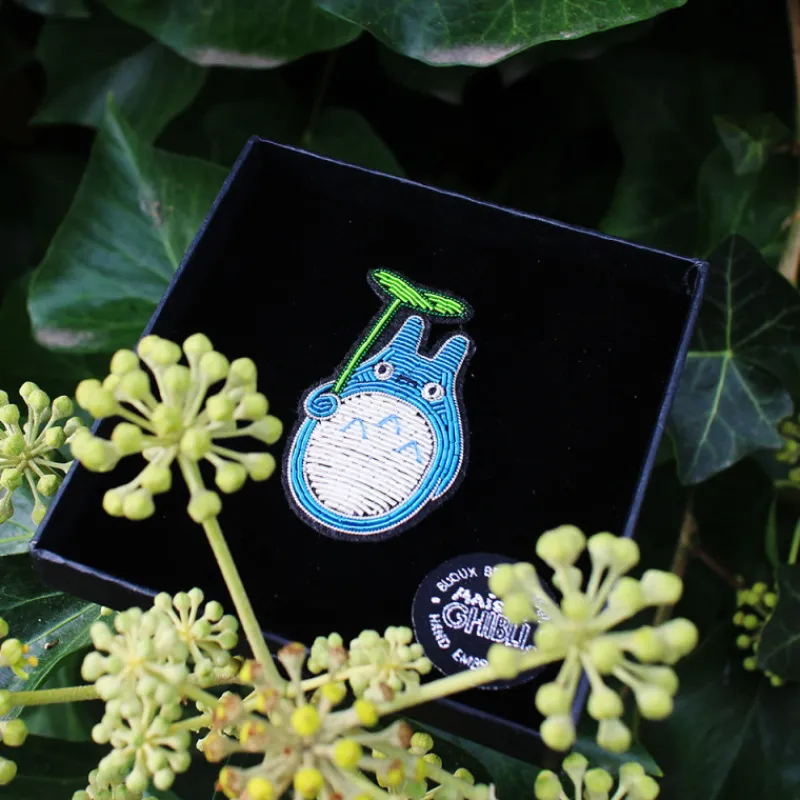Pins|Maison Ghibli Broche Cannetille Totoro bleu - Mon voisin Totoro