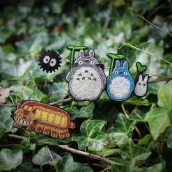 Pins|Maison Ghibli Broche Cannetille Totoro blanc - Mon voisin Totoro