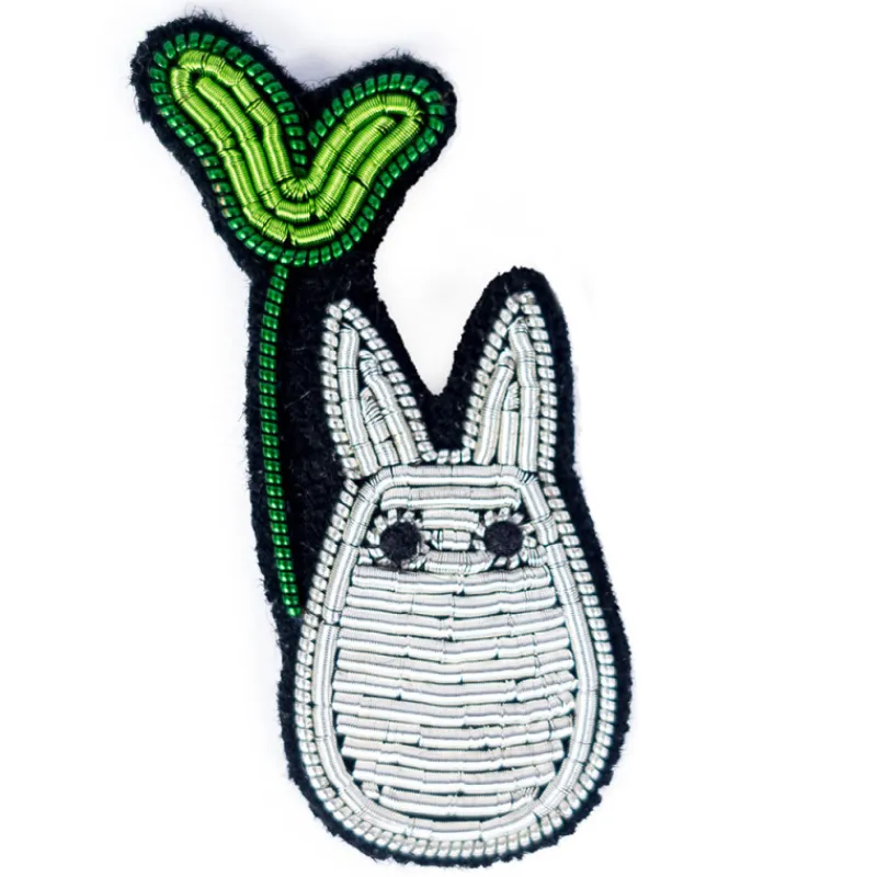 Pins|Maison Ghibli Broche Cannetille Totoro blanc - Mon voisin Totoro